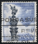 Stamps Spain -  Edificios y monumentos