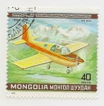 Stamps Mongolia -  Yanki-Anu (USA)