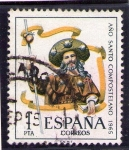 Sellos de Europa - Espa�a -  Año Compostelano 1672