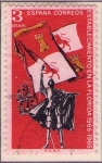 Stamps Spain -  San Agustín 1674