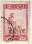 Sellos de America - Argentina -  ARGENTINA 1935 (376) Emision definitiva. Proceres y Riquezas Nacionales I : Labrador 25c 