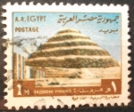 Sellos de Africa - Egipto -  Construcciones famosas