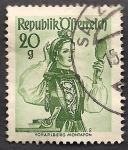 Stamps : Europe : Austria :  Trajes Regionales