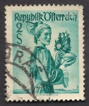 Stamps : Europe : Austria :  Trajes Regionales
