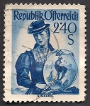 Stamps : Europe : Austria :  Trajes Regionales