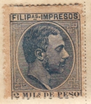 Stamps Philippines -  Alfonso XII