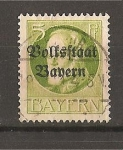 Stamps Europe - Germany -  Luis III - Sobrecargado.- Baviera.- Servicio.