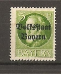 Stamps Germany -  Luis III - Sobrecargado.- Baviera.- Servicio.