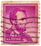 Stamps : America : United_States :  ABRAHAM LINCOLN