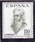 Stamps Spain -  Literatos españoles 1758