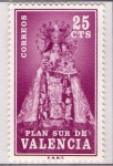 Stamps Spain -  Vírgen Desamparados 7