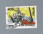 Stamps Italy -  Accidentes de tráfico