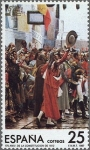 Stamps Spain -  175 aniversario de la constitucion de 1812