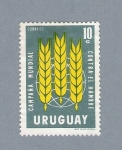 Stamps Uruguay -  Campaña Mundial contra el hambre