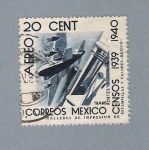 Stamps Mexico -  Transportes