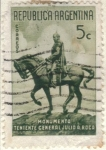 Stamps Argentina -  1941 (MT415) Homenaje al Presidente Julio A. Roca 5c
