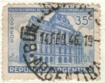 Stamps Argentina -  1942 (MT419) Palacio Central de Correos y Telecomunicaciones 35c 2