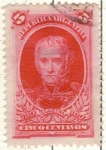 Stamps America - Argentina -  ARGENTINA 1911 (MT153) Conmemoracion del Primer Centenario de la Revolucion 1810 - Saavedra