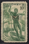 Stamps Benin -  Reino de Dahomey (pescador)