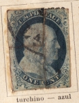 Stamps Europe - United States -  Presidente Frankil Edicion 1851