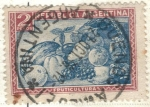 Stamps Argentina -  ARGENTINA 1935 (MT381) Emision definitiva. Proceres y riquezas Nacionales I - Frutas 2c