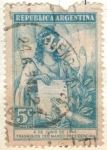 Stamps Argentina -  ARGENTINA 1946 (MT466)Transmision del Mando Presidencial 5c
