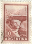 Stamps Argentina -  ARGENTINA 1959 (MT606) IIserie de Proceres y Riquezas Nacionales 10p