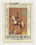 Stamps Argentina -  Batalla de Bailén
