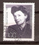 Stamps : Europe : Germany :  NELLY  SACHS  (ESCRITORA)