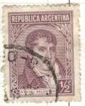 Stamps Argentina -  ARGENTINA 1935 (MT363) Emision definitiva. Proceres y Riquezas Nacionales I - Manuel Belgrano 1-2