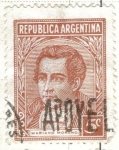 Sellos de America - Argentina -  ARGENTINA 1935 (MT368) Emision definitiva. Proceres y Riquezas Nacionales I - Mariano Moreno 5c
