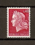 Stamps France -  Republica de Cheffer / grabado