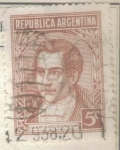 Stamps Argentina -  ARGENTINA 1935 (MT368) Emision definitiva. Proceres y Riquezas Nacionales I - Mariano Moreno 5c 4