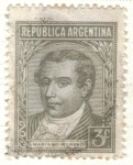 Stamps Argentina -  ARGENTINA 1946 (MT463) Efigie de Mariano Moreno 3c