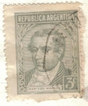 Sellos de America - Argentina -  ARGENTINA 1946 (MT463) Efigie de Mariano Moreno 3c 2