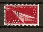 Stamps : Europe : Spain :  Correspondencia Urgente.