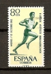 Stamps Spain -  II Juegos Atleticos Iberoamericanos.