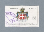 Stamps Chile -  Soberana Militar de Malta