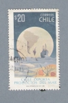 Stamps : America : Chile :  Chile exporta productos del mar