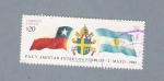 Stamps Chile -  `Paz y amistad entre pueblos