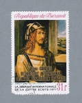 Stamps Burundi -  La semana Internacional de la Letre Ecrite 1971