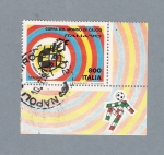 Stamps Italy -  Copa del Mundo del Calcio