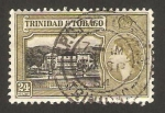 Stamps America - Trinidad y Tobago -  elizabeth II, palacio del gobierno