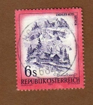 Sellos de Europa - Austria -  Scott 967. Montaña de Lindauer Hutte 