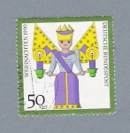 Stamps Germany -  Weihnachten 1990