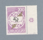 Stamps Uruguay -  Centenario Unión Postal Universal 1874-1974