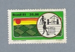 Stamps Brazil -  Mercado Interno