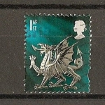 Stamps : Europe : United_Kingdom :  Emisiones Regionales / Pais de Gales