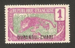 Stamps : Europe : Central_African_Republic :  Oubangui - tigre