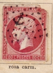 Stamps France -  Empire Franc Ed 1853
